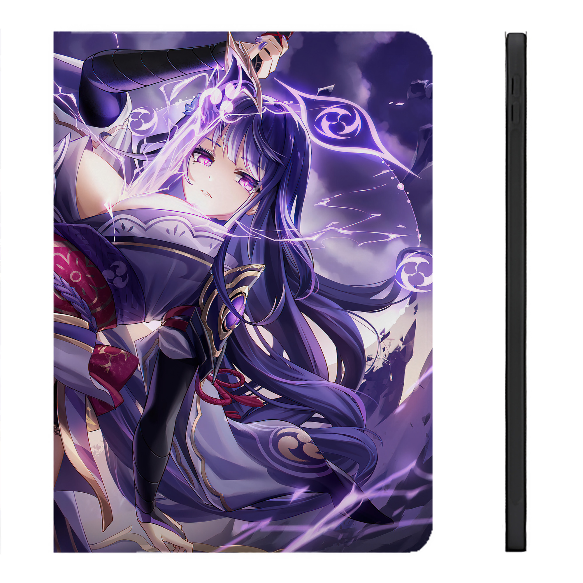 げんし神 genshin IPadケース ペンホルダー付き ブックスタイルデザイン